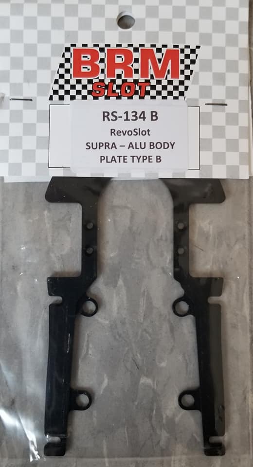 RS-134B Revo Slot SUPRA Anodized Aluminum Body Plate